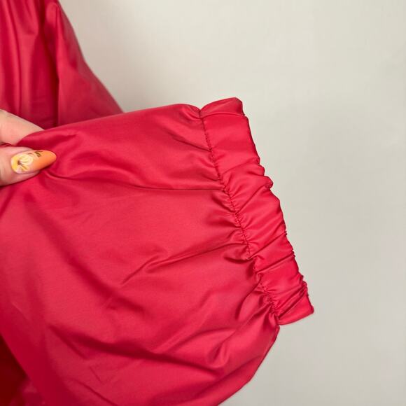 totes Pink Fleece Lined Removable Hood Zip Lightweight Windbreaker Jacket 3XL - Picture 8 of 15